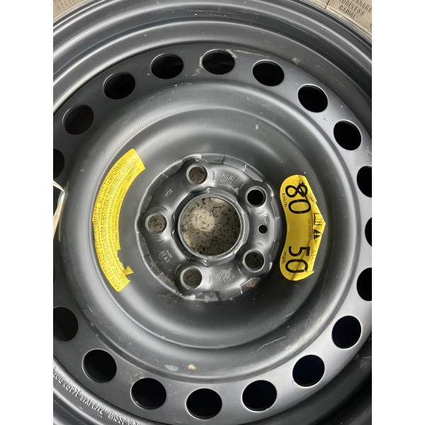 Roda 5 Furos C/pneu Bridgestone Otimo Estado 265/60r18 Preto