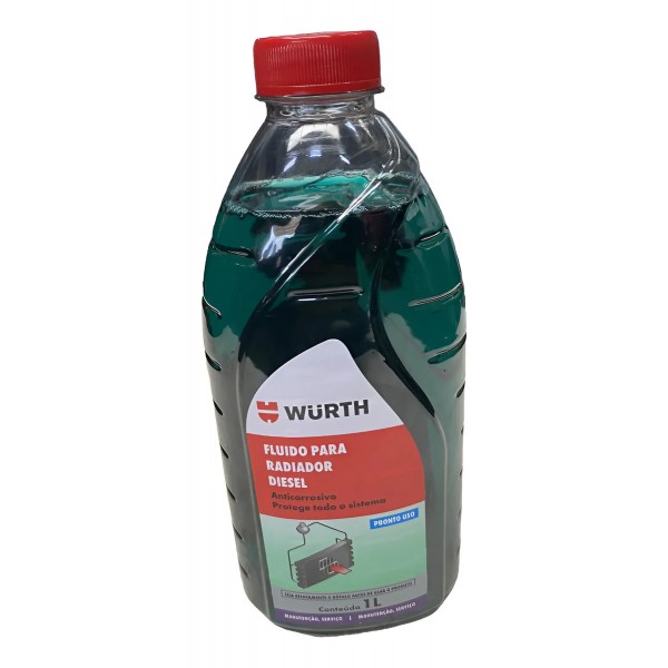 Fluido Para Radiador Diesel Wurth 1l