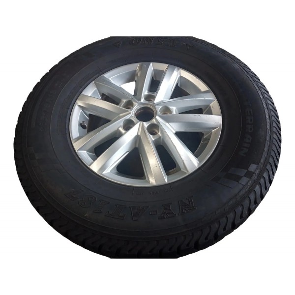 Roda 16 Avulsa Amarok 2016/2020 C/pneu 265/70r16 Cinza