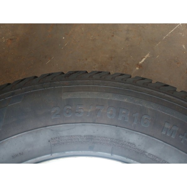 Roda 16 Avulsa Amarok 2016/2020 C/pneu 265/70r16 Cinza