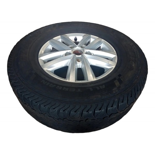 Roda 16 Avulsa Amarok 2016/2020 C/pneu 265/70r16 Cinza