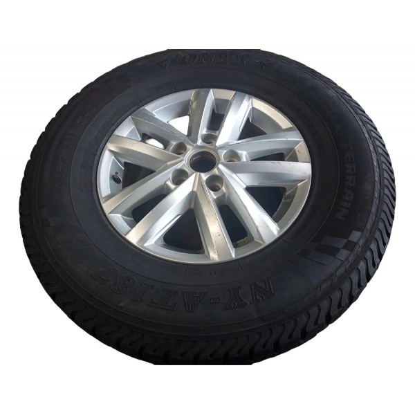 Roda 16 Avulsa Amarok 2016/2020 C/pneu 265/70r16 Cinza