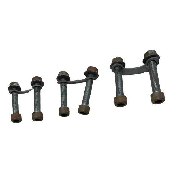 Kit Parafuso Abraçadeira Cardan Dianteiro S10 2.8 2012/2023
