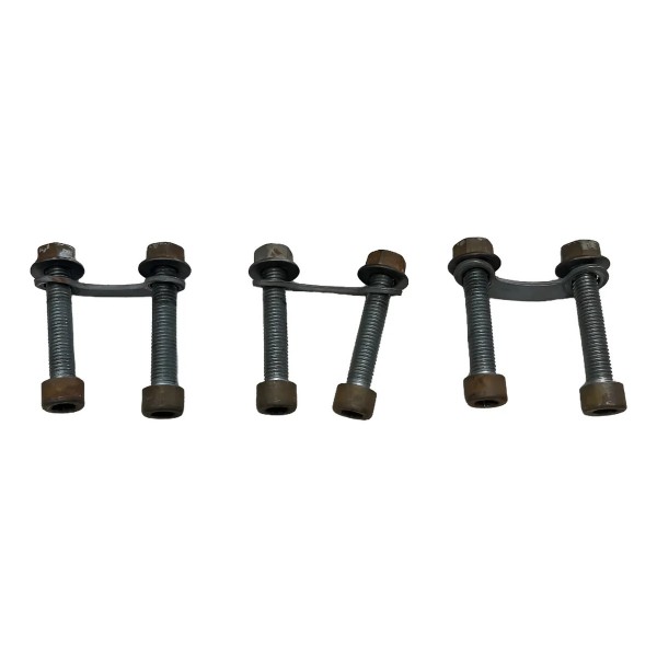 Kit Parafuso Abraçadeira Cardan Dianteiro S10 2.8 2012/2023