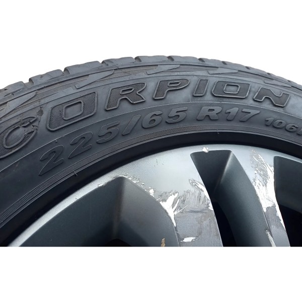 Roda Avulsa 17 Fiat Toro 2016/2021 Original Cinza-escuro