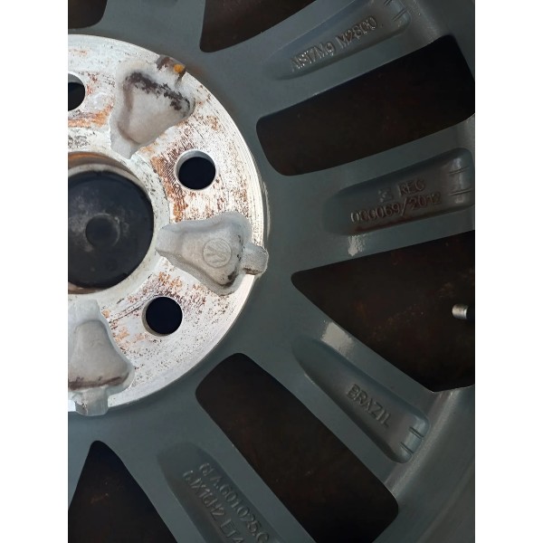 Roda Avulsa Sem Pneu Aro16 Vw Virtus 2020/2021 Original Cinza