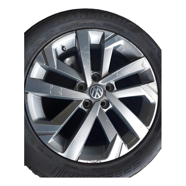 Roda Avulsa Sem Pneu Aro16 Vw Virtus 2020/2021 Original Cinza