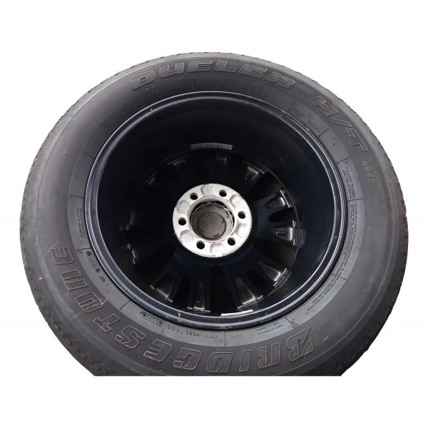 Roda Avulsa Aro18 C/pneu Hilux Sw4 Srx 2020/2023 Original Cinza-escuro