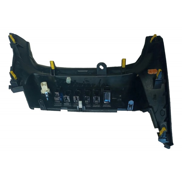 Moldura Tomada 12v Toyota Hilux 2020/2021 Original Preto