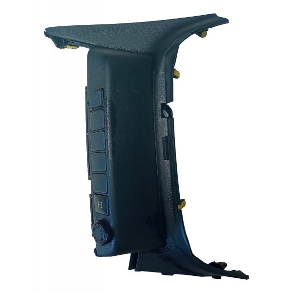 Moldura Tomada 12v Toyota Hilux 2020/2021 Original Preto