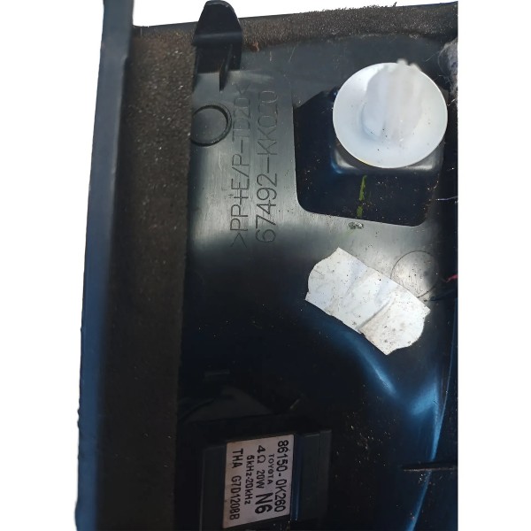 Acabamento Interno Retrovisor Esquerdo Hilux 2018/2020