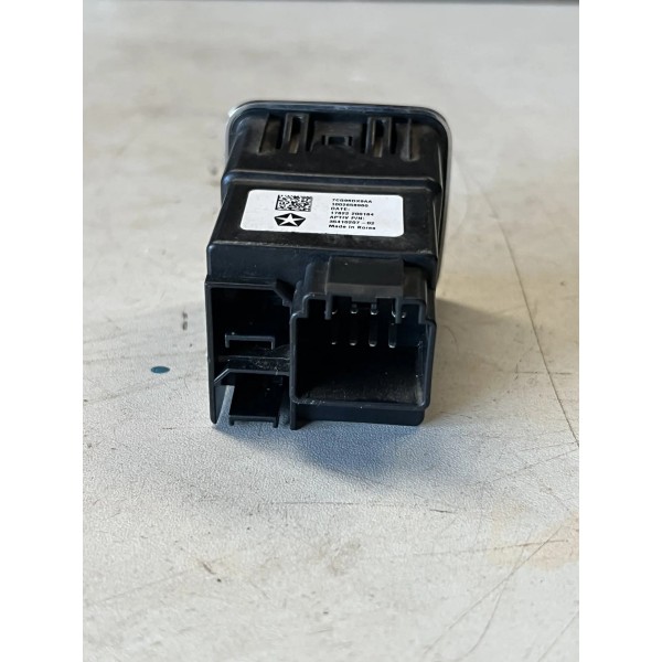 Entrada Usb Auxiliar Fiat Strada Ranch 2023 1.3 Original Preto
