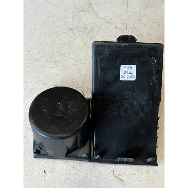 Borracha Console Indução Porta Copos Strada 1.3 2023 Origina Preto