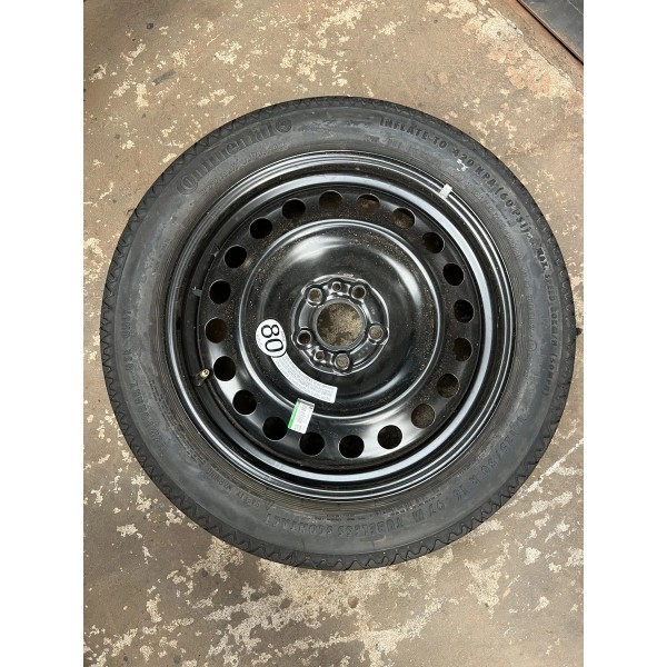 Roda Estepe Fino Aro 16 5 Furos Fiat Fastback 2023 Original