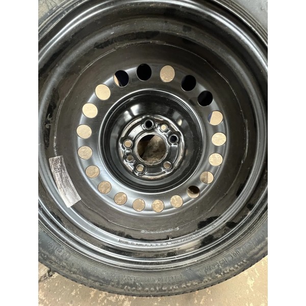 Roda Estepe Fino Aro 16 5 Furos Fiat Fastback 2023 Original