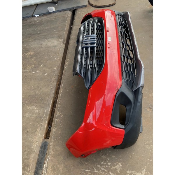 Para-choque Dianteiro Fiat Strada Ranch 2023 Original Vermelho