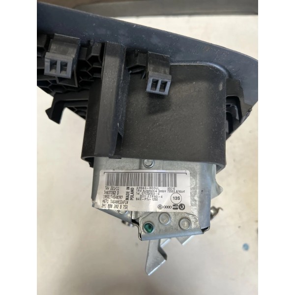Bolsa Tabelier Passageiro Volkswagen Amarok 2017 Original Preto