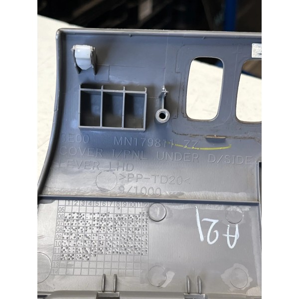 Acabamento Painel Mitsubishi L200 Triton 2015 Original Preto