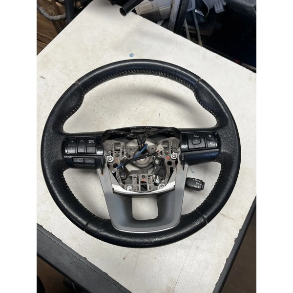 Volante Direção Toyota Hilux Srx 2016/2024 Preto