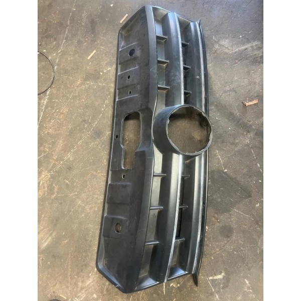Grade Dianteira Amarok 2015 Friso Cromado Original Vw Preto