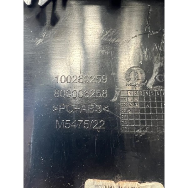 Moldura Painel Instrumentos Fiat Strada Ranch 2023 Original