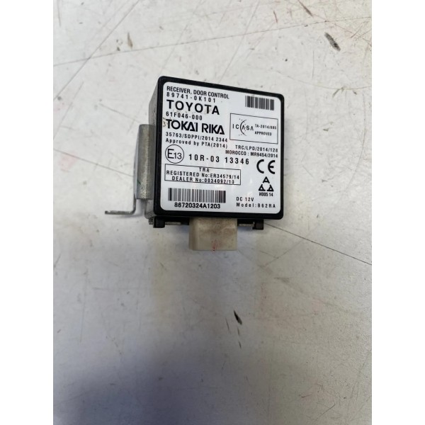 Módulo Central Alarme Toyota Hilux 2016-2020 897410k101