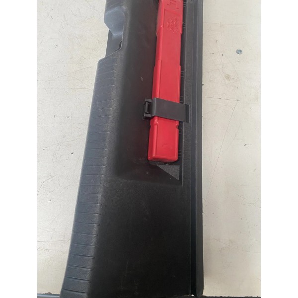 Acabamento Soleira Porta Malas Vw Virtus 2020 Original Preto