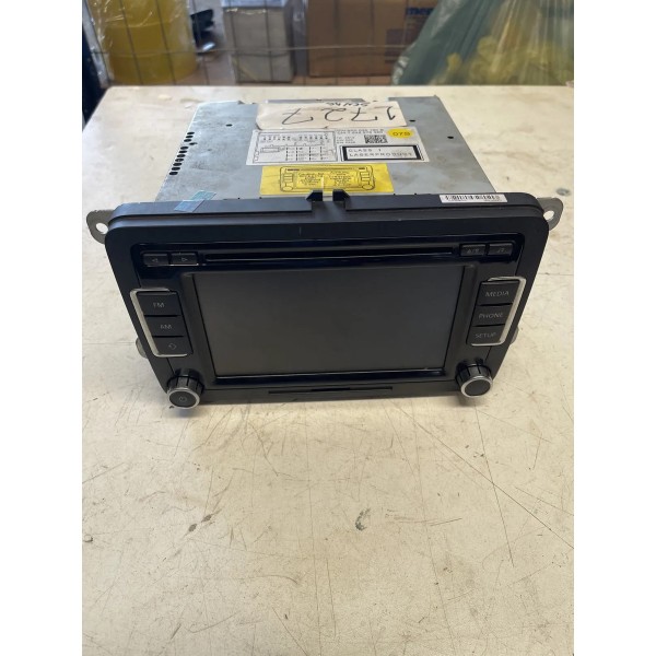 Central Multimídia Volkswagen Amarok 2015 5k0035190b Preto