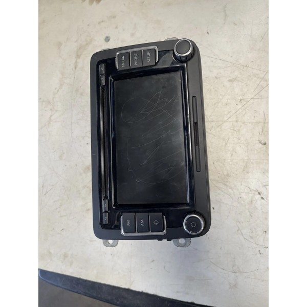 Central Multimídia Volkswagen Amarok 2015 5k0035190b Preto
