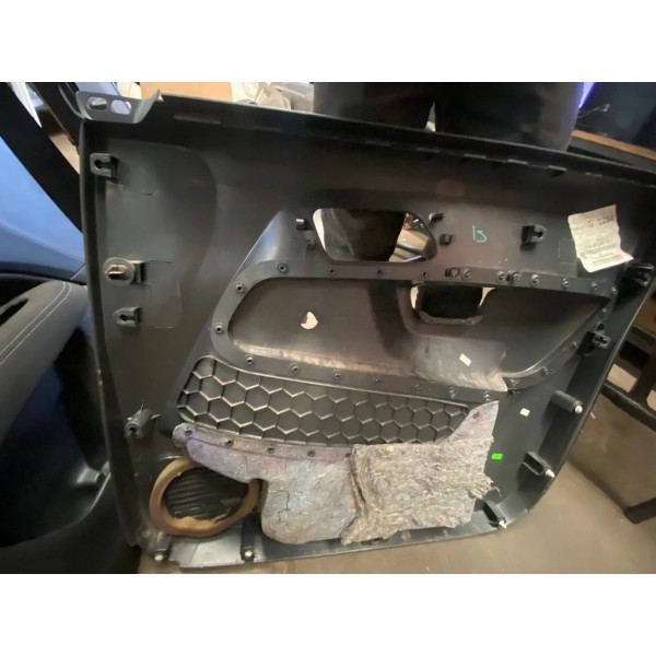 Forro Porta Dianteiro Esquerdo Amarok 2016 Original Cm Detal Preto