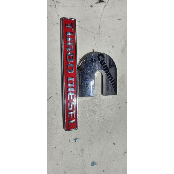 Emblema Cummins Turbo Diesel Dodge Ram 2500