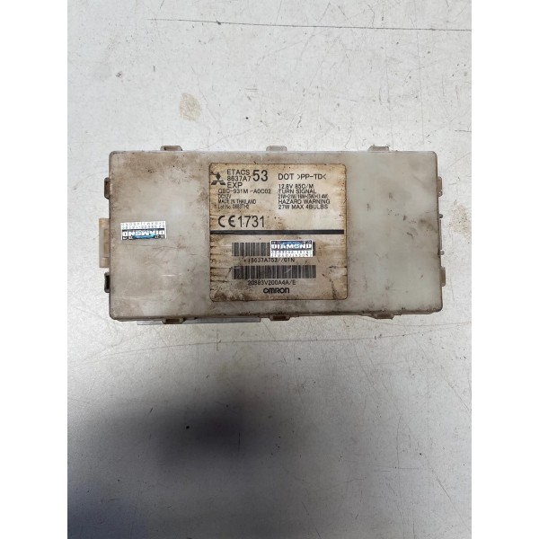 Módulo Fusível  Etacs Triton 3.2 Automática 2011 8637a753