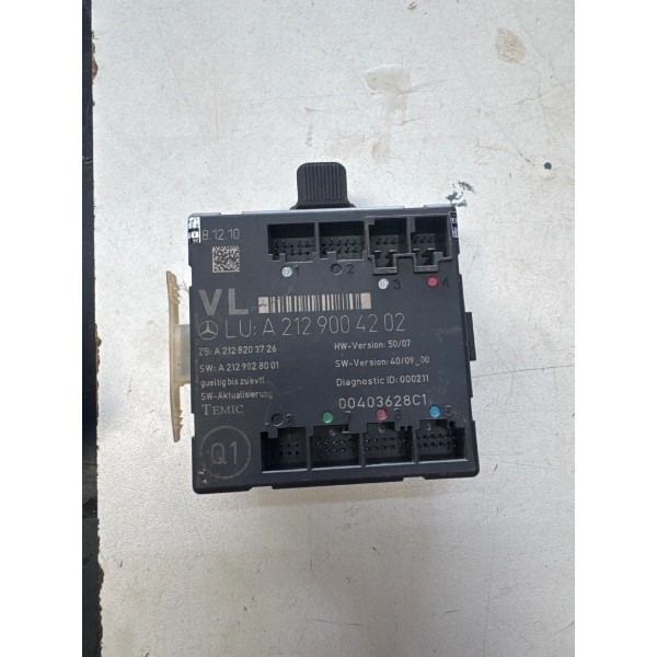 Módulo Porta Dianteira Esquerda Mercedes C180 2015 Original