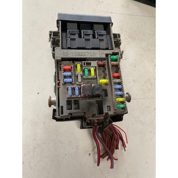 Caixa Fusível Interna Chevrolet S10 2.8 2014/2015 13222786