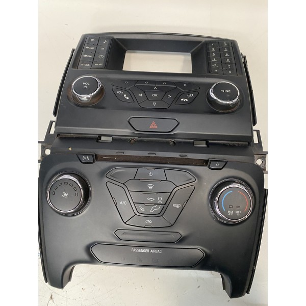 Comando De Ar Condicionado C/ Moldura Ford Ranger 2017 2018